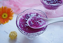 秋日滋润甜汤——紫薯银耳羹的做法