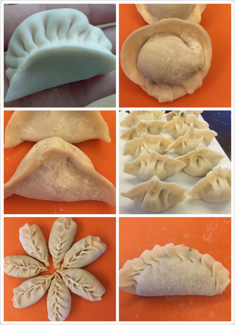 水饺的几种简单包法