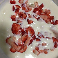 草莓酸奶冻芝士（大果粒看得见）的做法图解5