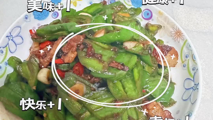 青椒炒五花肉 干饭神器味道超赞