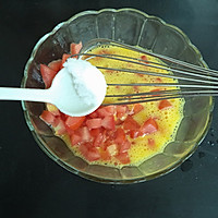 火腿番茄蛋三明治——爱心营养早餐的做法图解4