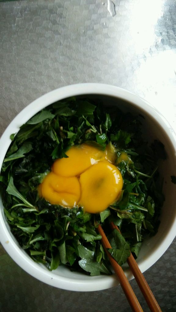 马兰头鸡蛋汤图片