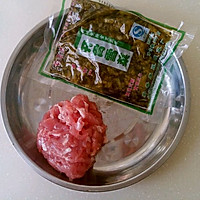 雪菜番茄肉丝面窜条的做法图解4