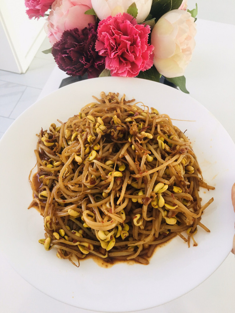 麻辣豆芽（家常菜）的做法