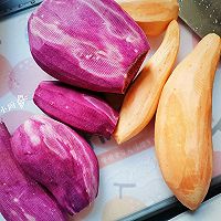 #名厨汁味，圆中秋美味#紫薯蔓越莓月饼的做法图解1