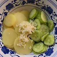 凉拌青瓜土豆片（凉拌菜4）的做法图解8