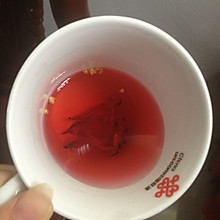 桂花玫瑰茶