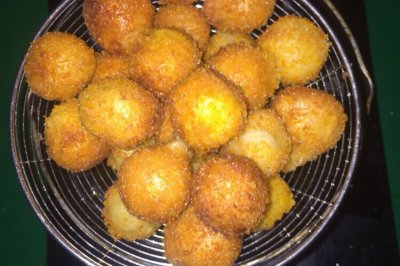 红薯、土豆丸子