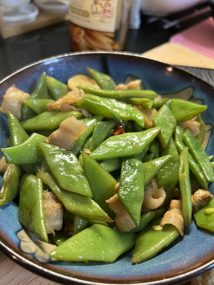 炒扁豆的做法