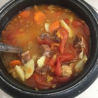 电饭煲西红柿牛腩炖土豆的做法图解5