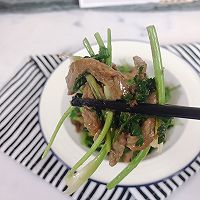 #我为奥运出食力#香菜炒牛肉的做法图解8
