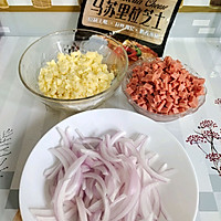 美味披萨#安佳马苏里拉芝士挑战赛#的做法图解3