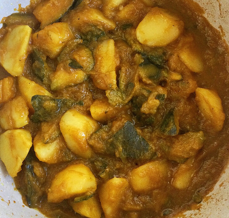 土豆焖南瓜的做法