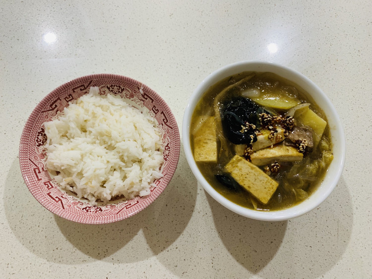 营养丸子烩菜的做法