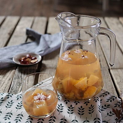 缤纷水果花茶