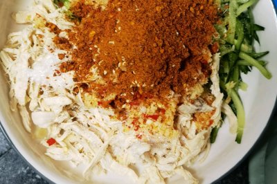 凉拌鸡胸肉（减脂餐）