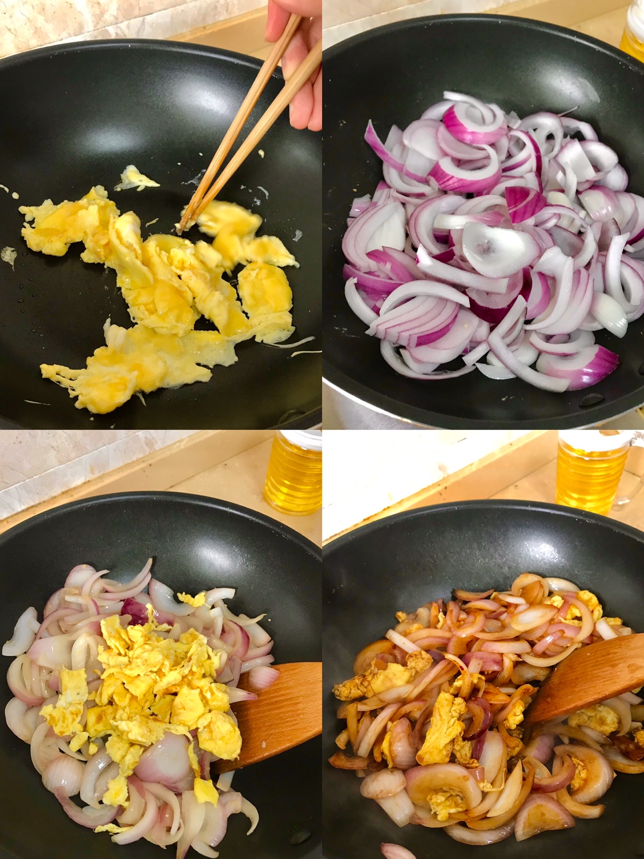 圆葱炒鸡蛋怎么做_圆葱炒鸡蛋的做法_豆果美食