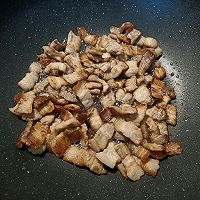 花菜炒五花肉的做法图解7
