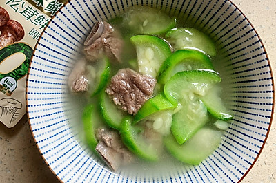 丝瓜排骨汤