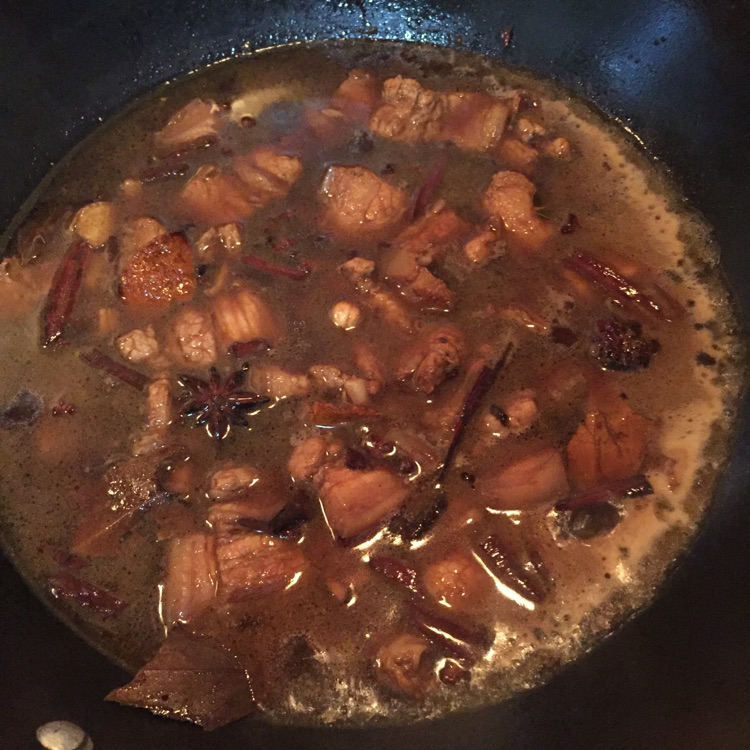 苹果红烧肉的做法图解5
