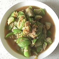 虾皮炒丝瓜--简单好吃的家常菜的做法图解4