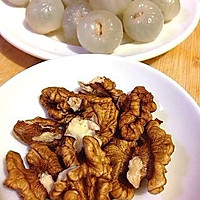 小姨妈红糖红枣桂圆核桃汤的做法图解4