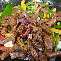 #家乡年味 鲜才够味#黑椒牛柳的做法图解15