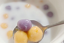 芋圆简单的甜品彩色小圆子的做法