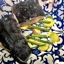 鲜香版—蒸黑鳕鱼