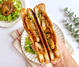 #舌尖上的端午#韩式烤肉三明治，简单又好吃的做法