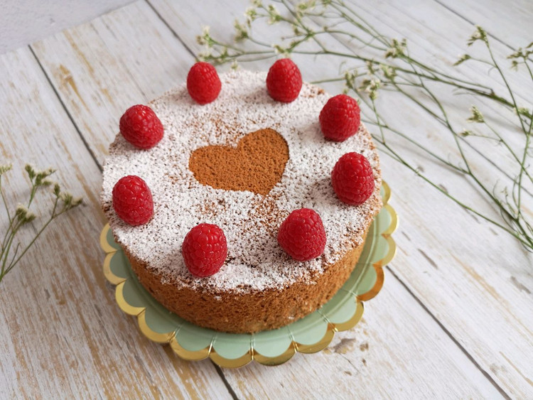情人节专属  ins爱心可可蛋糕的做法
