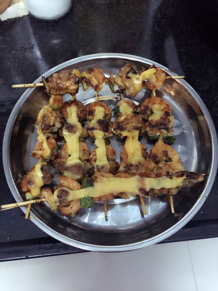 芝香鸡肉串的做法图解7