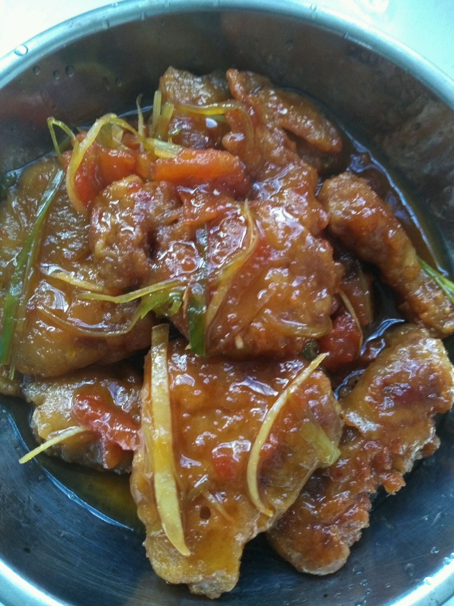Pork in pot