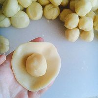 苏式月饼（平底锅版）豆沙馅儿的做法图解3