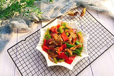 家常菜+爆炒鸭肠