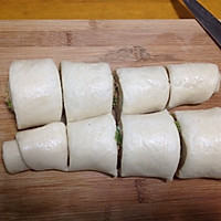 芝士香葱肉松吐司-松下面包机食谱的做法图解13