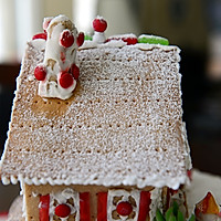 童话世界-圣诞姜饼屋和圣诞树的做法图解30