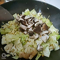 卷心菜炒蘑菇的做法图解7