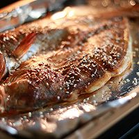 孜然蜂蜜烤鲈鱼的做法图解9