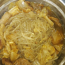 酸菜五花肉炖粉条