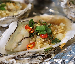 烤蒜蓉生蚝-海蛎子，超美味的做法