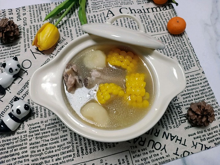 鲜香可口的马蹄玉米排骨汤的做法