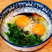初夏时节萝卜缨炒鸡蛋的做法图解4
