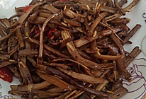 干煸茶树菇的做法
