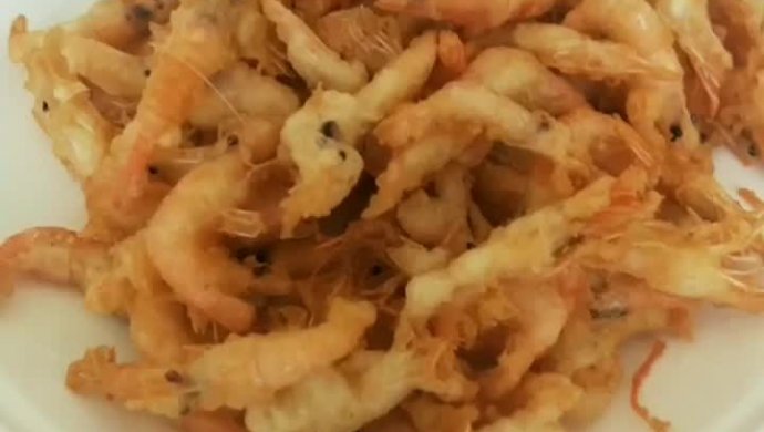酥炸小河虾