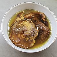 #橄享国民味 热烹更美味#解腻下饭的香菇烧黄豆的做法图解2