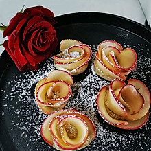 用手抓饼做一份惊艳的玫瑰苹果塔
