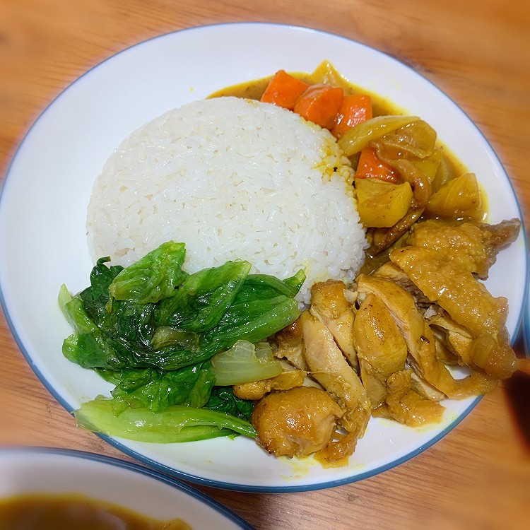 超好吃的咖喱鸡扒饭的做法
