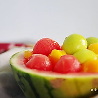 吃水果也要高逼格——自制彩球果盘的做法图解5