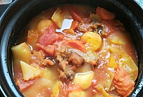 番茄土豆牛腩煲的做法